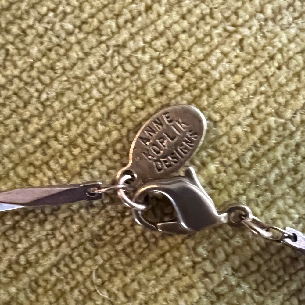 Necklace hand crafted by a New York based artisan